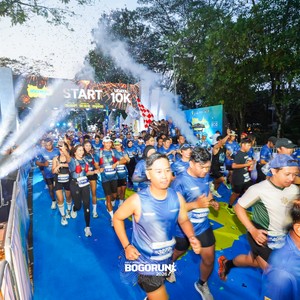 Race photo from BOGORUN 2026