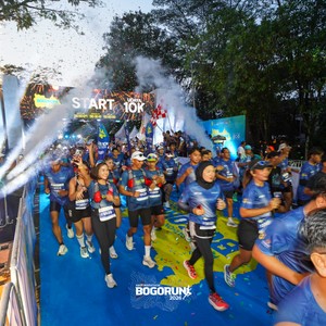 Race photo from BOGORUN 2026