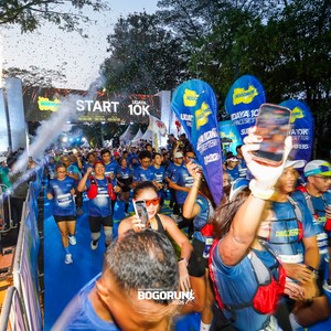 Race photo from BOGORUN 2026