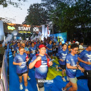 Race photo from BOGORUN 2026
