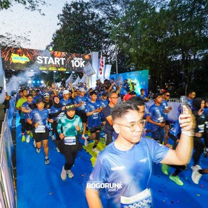Race photo from BOGORUN 2026