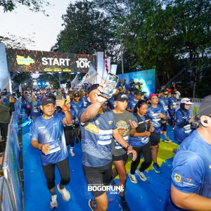 Race photo from BOGORUN 2026