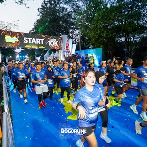 Race photo from BOGORUN 2026