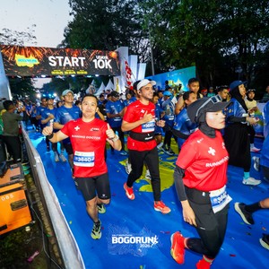 Race photo from BOGORUN 2026