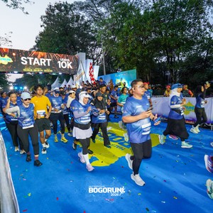 Race photo from BOGORUN 2026