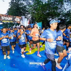 Race photo from BOGORUN 2026