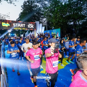 Race photo from BOGORUN 2026