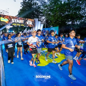 Race photo from BOGORUN 2026