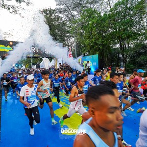 Race photo from BOGORUN 2026