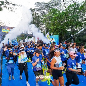 Race photo from BOGORUN 2026