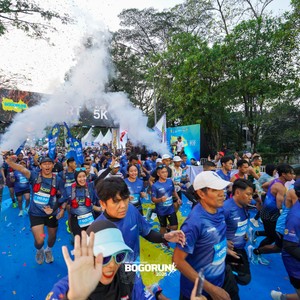 Race photo from BOGORUN 2026