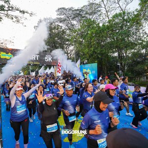 Race photo from BOGORUN 2026