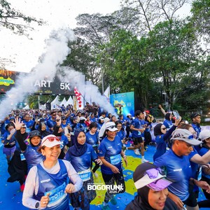 Race photo from BOGORUN 2026