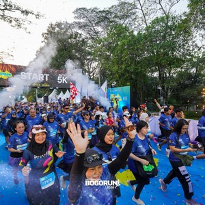 Race photo from BOGORUN 2026