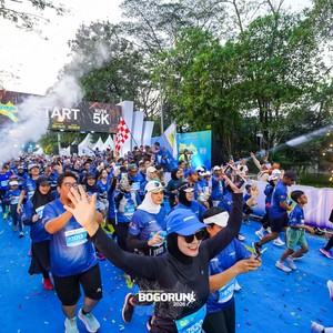 Race photo from BOGORUN 2026