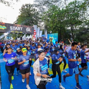 Race photo from BOGORUN 2026