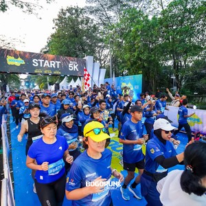 Race photo from BOGORUN 2026