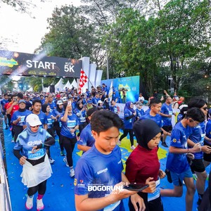 Race photo from BOGORUN 2026