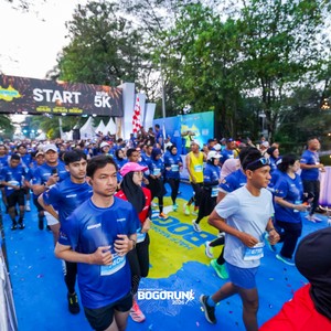 Race photo from BOGORUN 2026