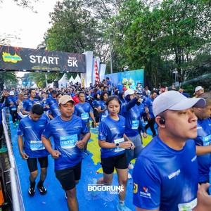 Race photo from BOGORUN 2026