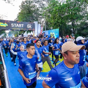 Race photo from BOGORUN 2026