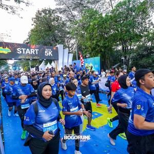 Race photo from BOGORUN 2026