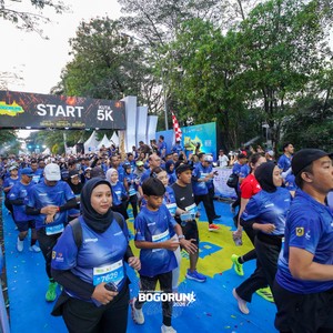 Race photo from BOGORUN 2026