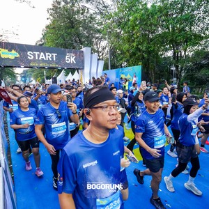 Race photo from BOGORUN 2026