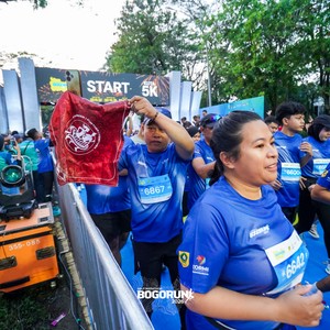 Race photo from BOGORUN 2026