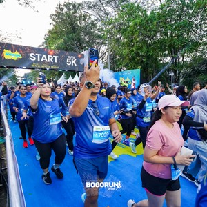 Race photo from BOGORUN 2026