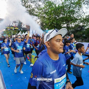 Race photo from BOGORUN 2026