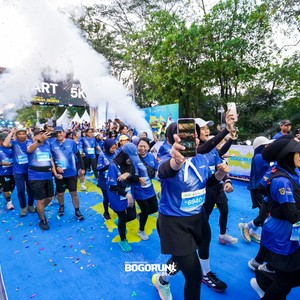 Race photo from BOGORUN 2026