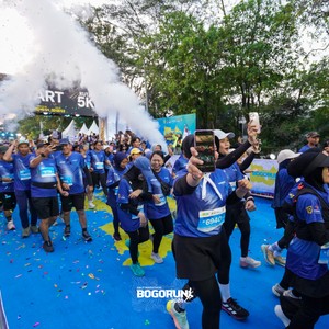 Race photo from BOGORUN 2026