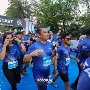 Race photo from BOGORUN 2026