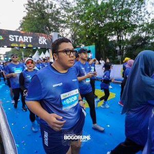 Race photo from BOGORUN 2026