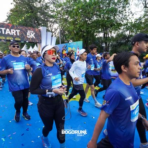 Race photo from BOGORUN 2026