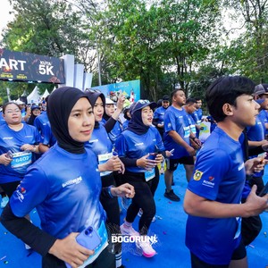 Race photo from BOGORUN 2026