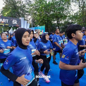 Race photo from BOGORUN 2026