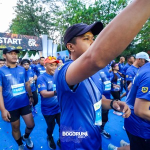 Race photo from BOGORUN 2026