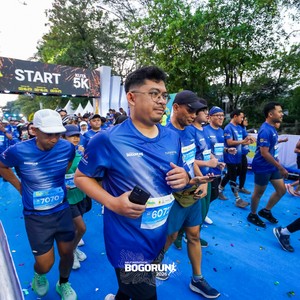 Race photo from BOGORUN 2026