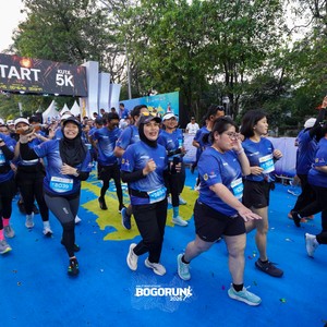 Race photo from BOGORUN 2026