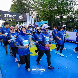 Race photo from BOGORUN 2026