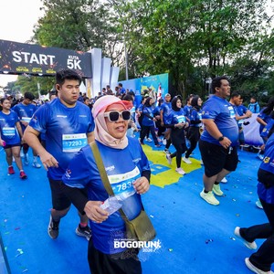 Race photo from BOGORUN 2026