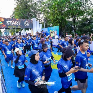 Race photo from BOGORUN 2026