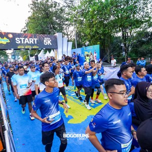 Race photo from BOGORUN 2026