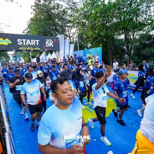 Race photo from BOGORUN 2026