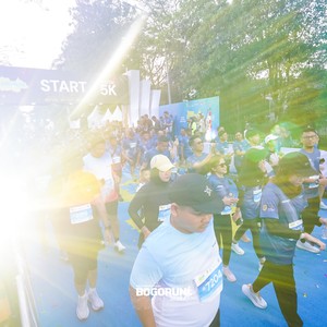 Race photo from BOGORUN 2026