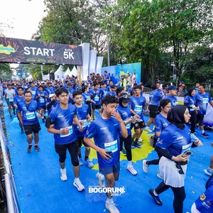 Race photo from BOGORUN 2026