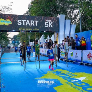 Race photo from BOGORUN 2026