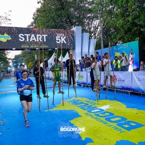 Race photo from BOGORUN 2026